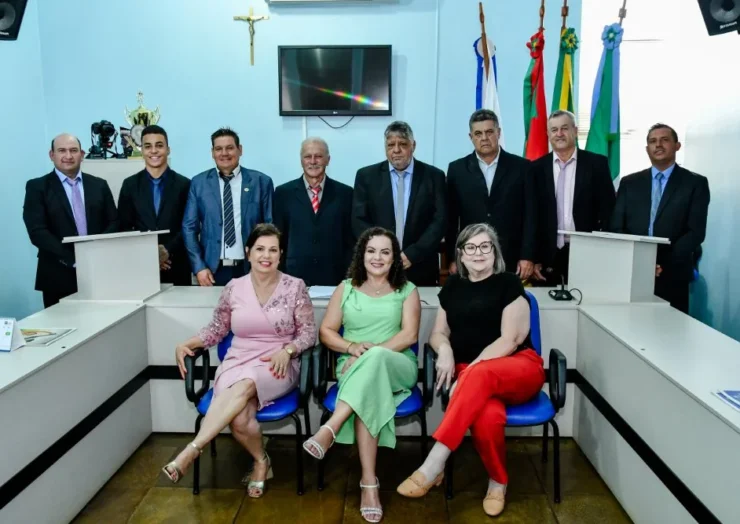 Vereadores, prefeito e vice tomam posse em Mormaço