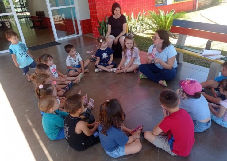 Colônia de férias da Escola Sonho de Criança inicia atividades em Mormaço